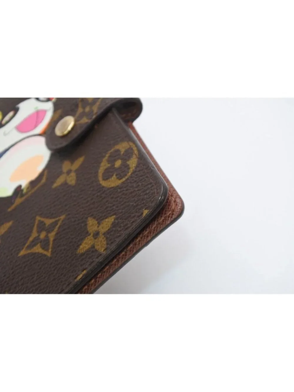 Louis Vuitton Notebook Cover Agenda PM Monogram Panda Takashi Murakami Brown
